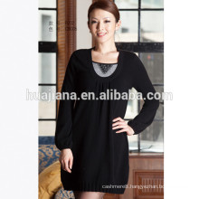 ladies 100% cashmere knits sweater dresses